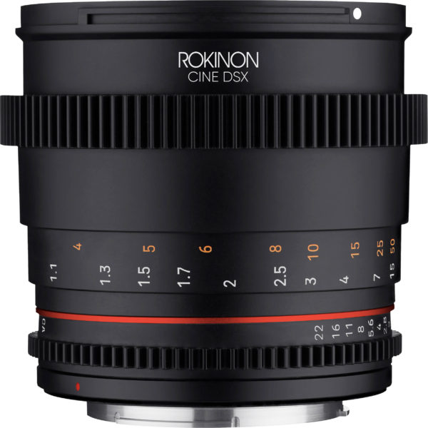 Rokinon 85mm T1.5 DSX High-Speed Cine Lens (E Mount) – Brazilbox