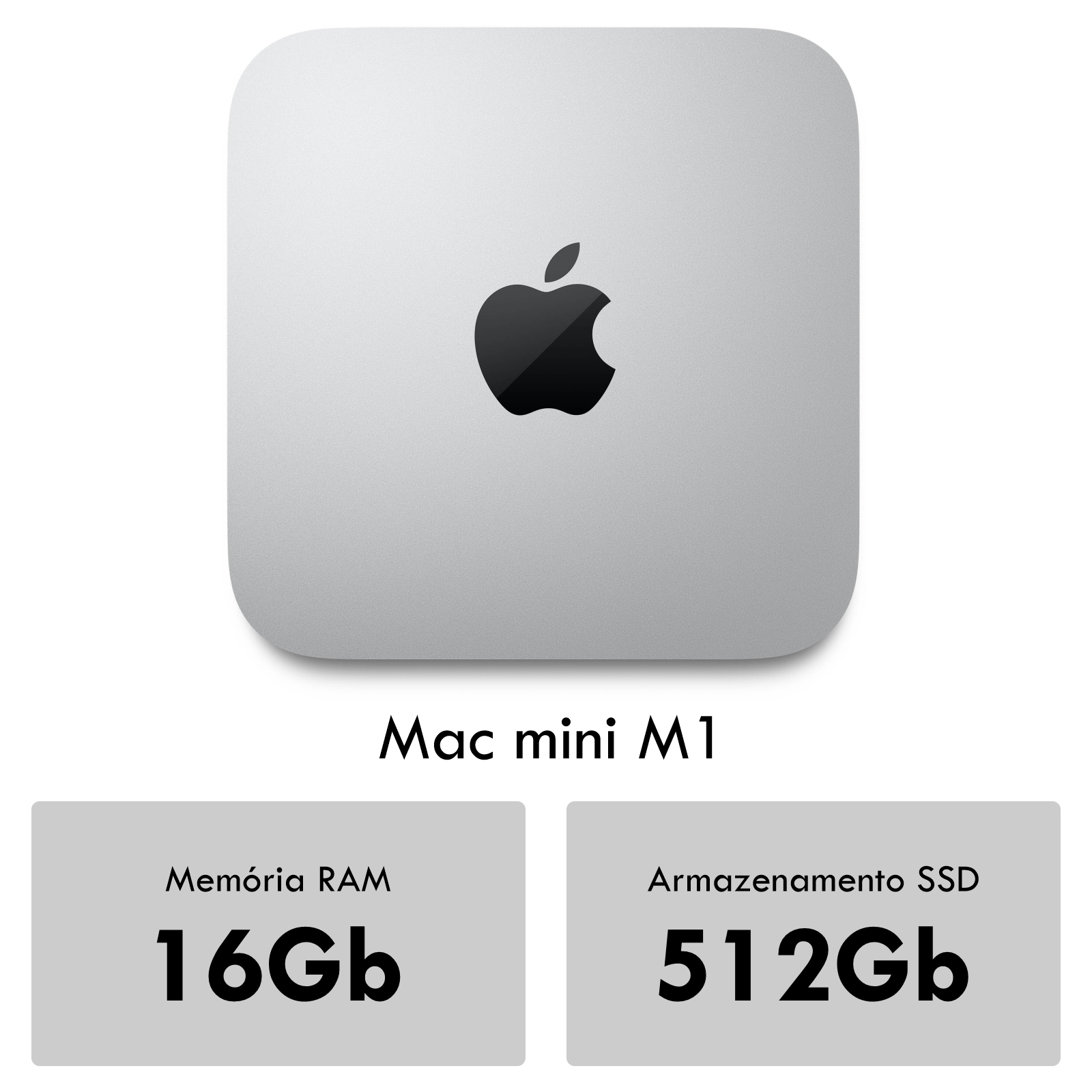 Apple Mac mini M1 Chip (Late 2020, 16Gb, 512Gb)