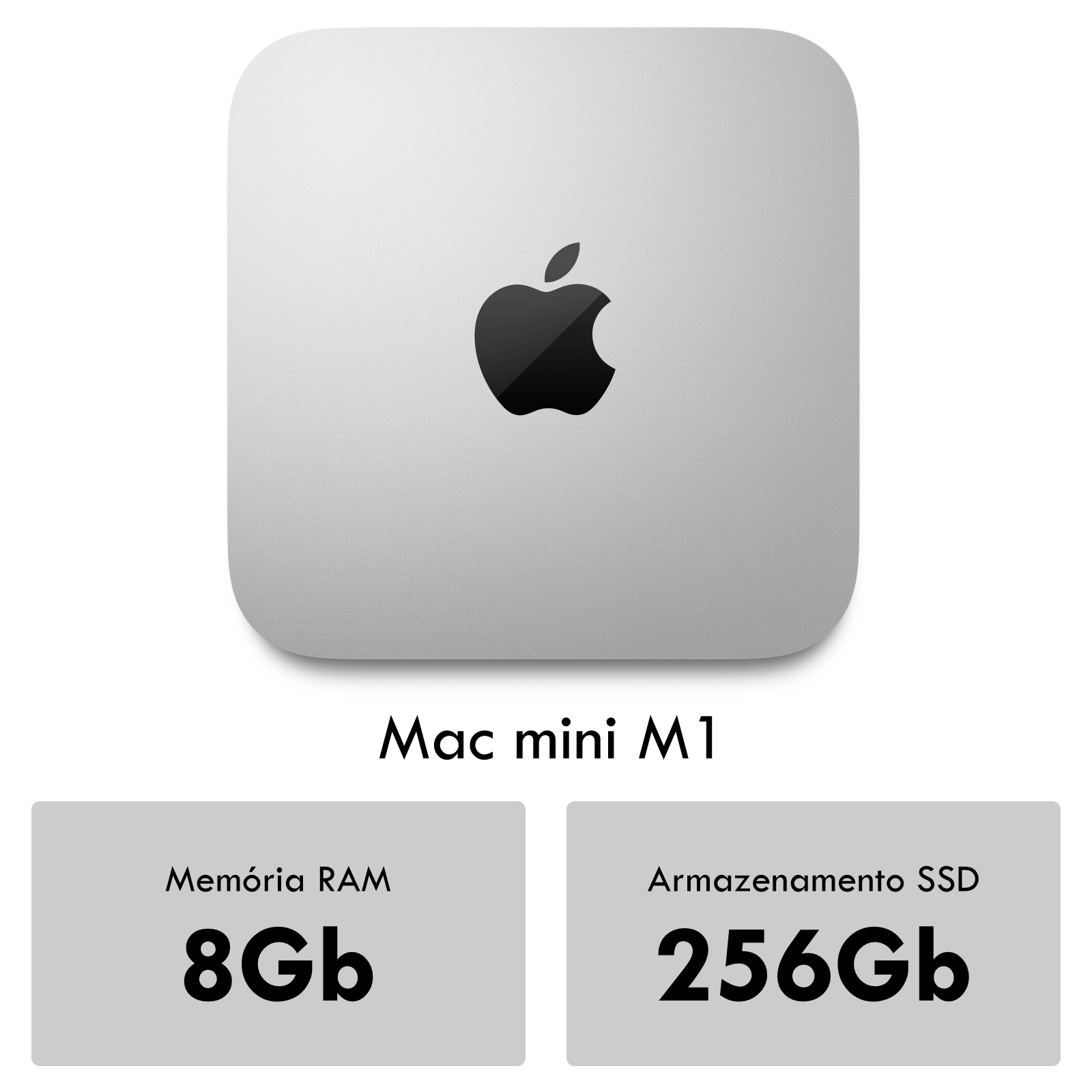 Apple Mac mini M1 Chip (Late 2020, 8Gb, 256Gb) – Brazilbox